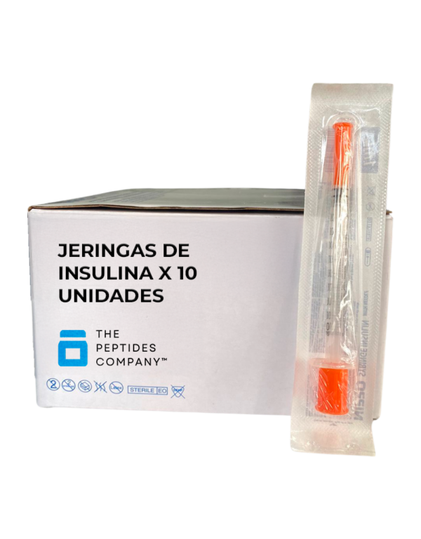 JERINGAS DE INSULINA X 10 UNIDADES